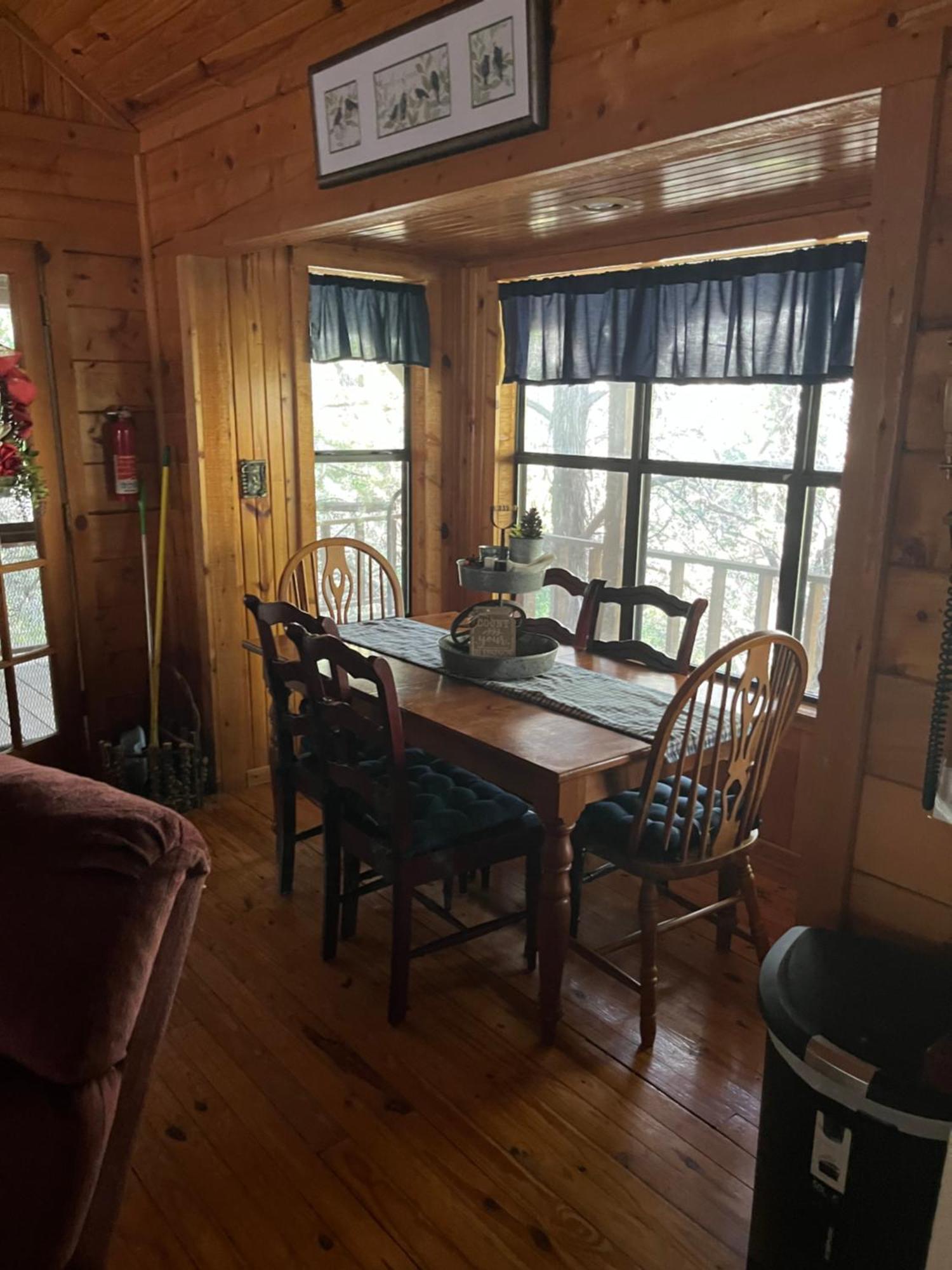 Lake Whitney Log Cabin Lakewood Harbor Exterior photo